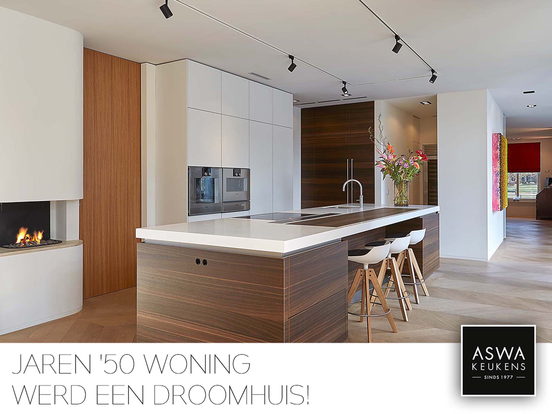 Onwijs Jaren '50 woning werd een droomhuis! - ASWA Keukens AX-73